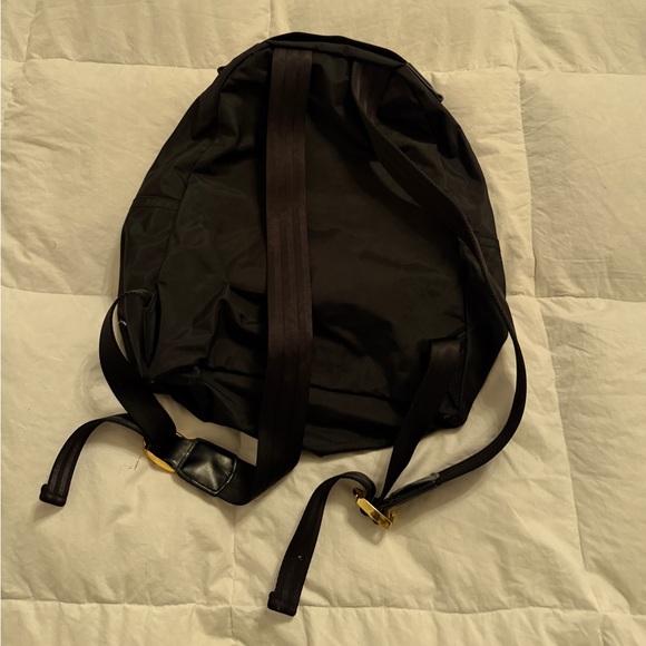 Marc Jacobs Black Backpack with Gold Accents - Picture 3 of 3